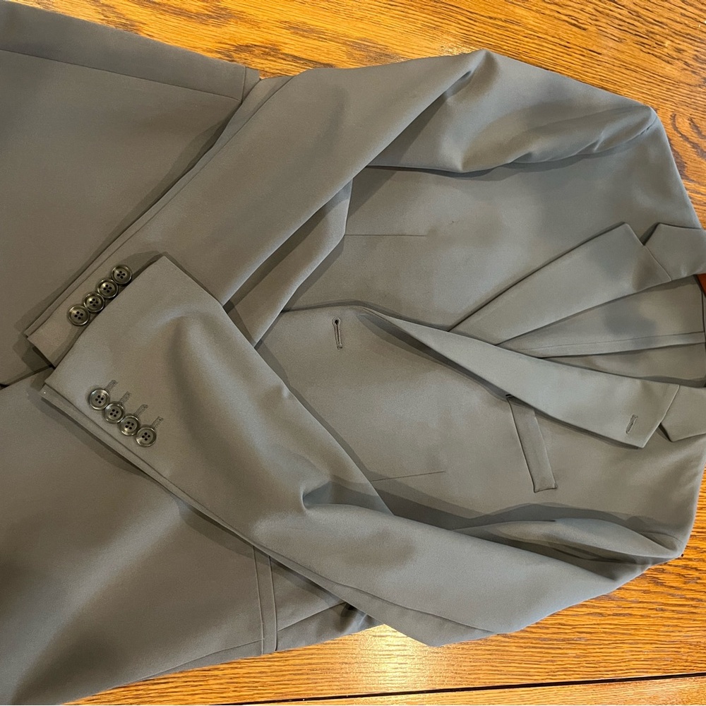 JF J.Ferrar Classic Gray Blazer